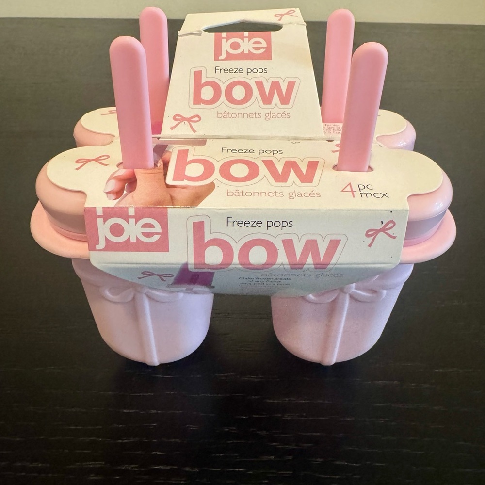 🎀 Joie 4pc Bow Freeze Pops 🎀
